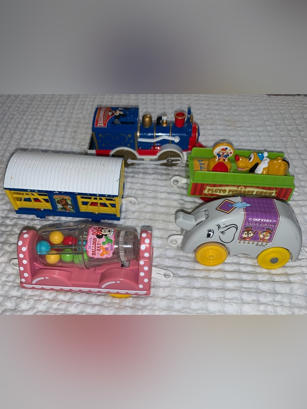 TOMY Plarail Disney Dream Railway MickeyMouse & Friend Circus Parade Freight Car